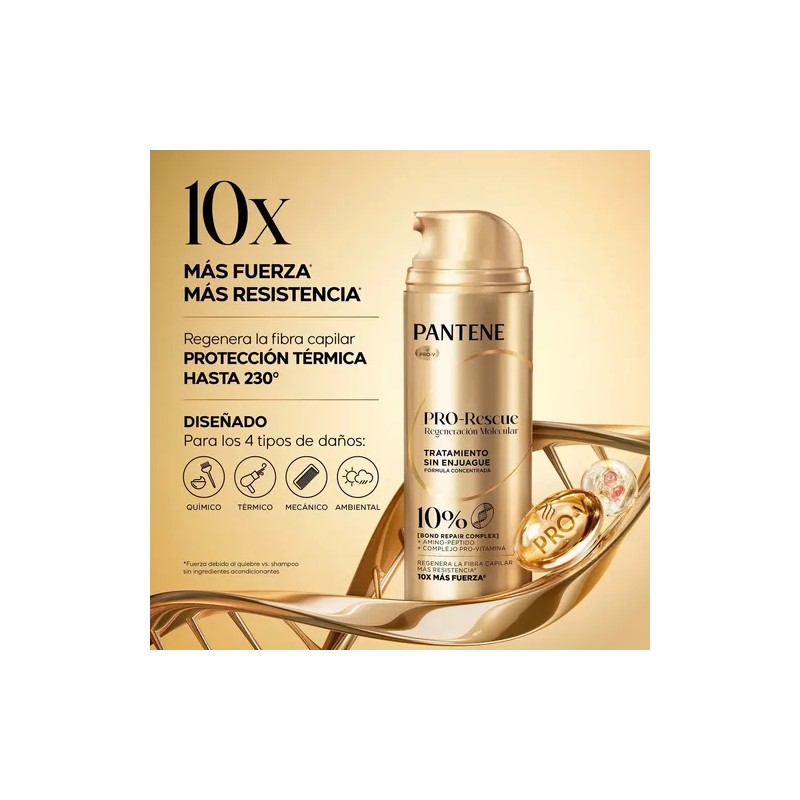 Tratamiento Pro Rescue Pantene Regeneración Molecular 150ml