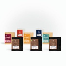 Taste-Box mycoffeebag mit allen Sorten | Premium Filter Kaffee der schmeckt | Geschenke Box mit 13 Coffeebags aus 100% Arabica Bohnen | schonenste Röstung von Hand