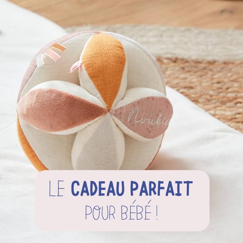 Noukie's - Popsie, Gigi & Louli Grasping Ball, Multi-Colour