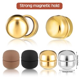 ShinyMatch 4 Set Muslim Hijab Scarfs with Hijab Magnetic Pins Muslim Hijab Head Wrap Scarf Chiffon Scarf for Women Soft Head Scarf Long Wraps Muslim Scarf Hijab Strength Ramadan Outfit for Women