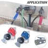 iBroPrat 37 Degree Angle Glad Hand with 2pcs Rubber Seals