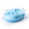 Pet Bath Massage Brush - Grooming Comb with Soft Silicone