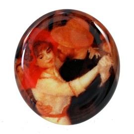 'Alek Sander Murano Star Stars Murano Glass Women's Ring Artist Ring Ballo a Bougival " red