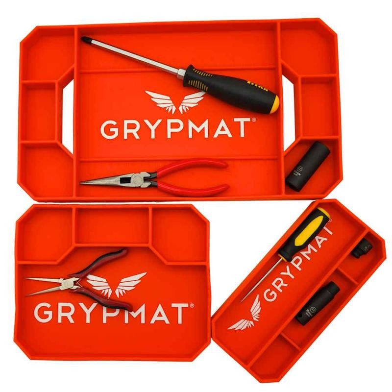 Grypmat Plus TRIO - Flexible and Durable Tool Mat for