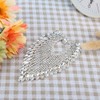 8.5 x 13cm Rhinestone Claw Chain Decorative Strass Crustal Horse
