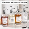 Coffee Bar Accessories,MHDCLY Coffee Syrup Dispenser - 4pack,16.9oz Syrup Dispenser