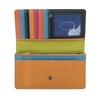Luxury Multicolour Woman’s Leather Matinee Purse - RFID Blocking Women's