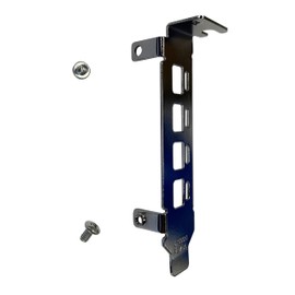 BestParts New Generic Low Profile Short Bracket Replacement for AMD Radeon Pro WX3200 WX4100 Graphics Cards with Screws