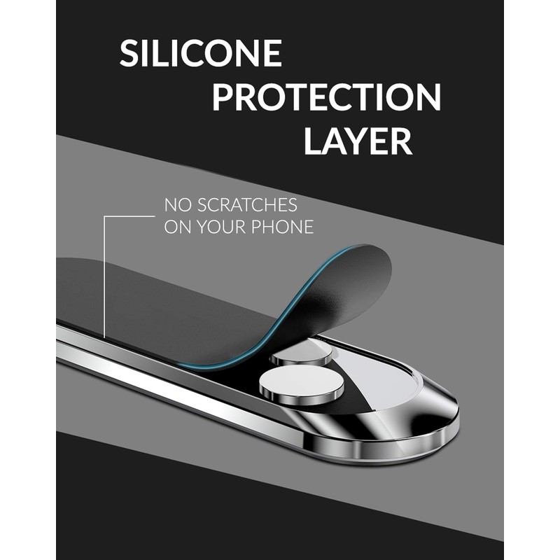 Kronya - Magnetische Smartphone Halterung - Armaturenbrett Auto Drehbar Halter