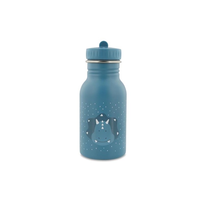 Trixie - Children's Stainless Steel Water Bottle 350ml (Mr. Triceratops)