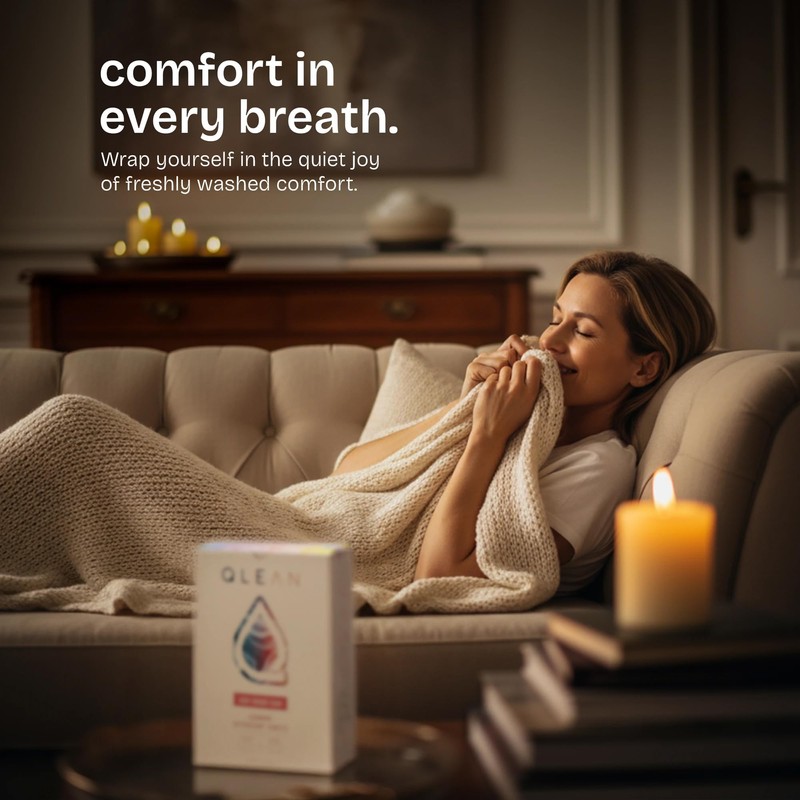 QLEAN Laundry Detergent Sheets – Travel-Friendly, HE & Standard Washer