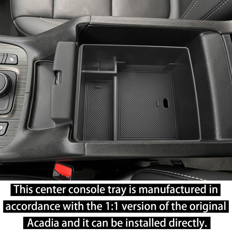 RUNROAD Center Console Organizer Compatible with GMC Acadia 2017-2023 Accessories,