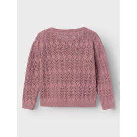 NAME IT Girl's Long-Sleeved Cardigan, pink