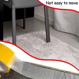 2 Rolls Double Sided Mesh Tape, Fabric Tape for Clothes, Double Sided Tape Heavy Duty, Carpet Tape, Two Sided Tape for Fabric, Double Sided Duct Tape, Mesh Mounting Tape, 1inch/2inchx33FT(10m)