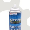 Nitro Lubricants Brake Cleaner – Fast-Drying, Non-Chlorinated Formula Removes Grease,