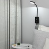 PRINCEWAY LED Wall Mount Reading Light with Remote Control, Touch