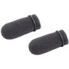 Two (2) Replacement aviation microphone windscreens for David Clark M7