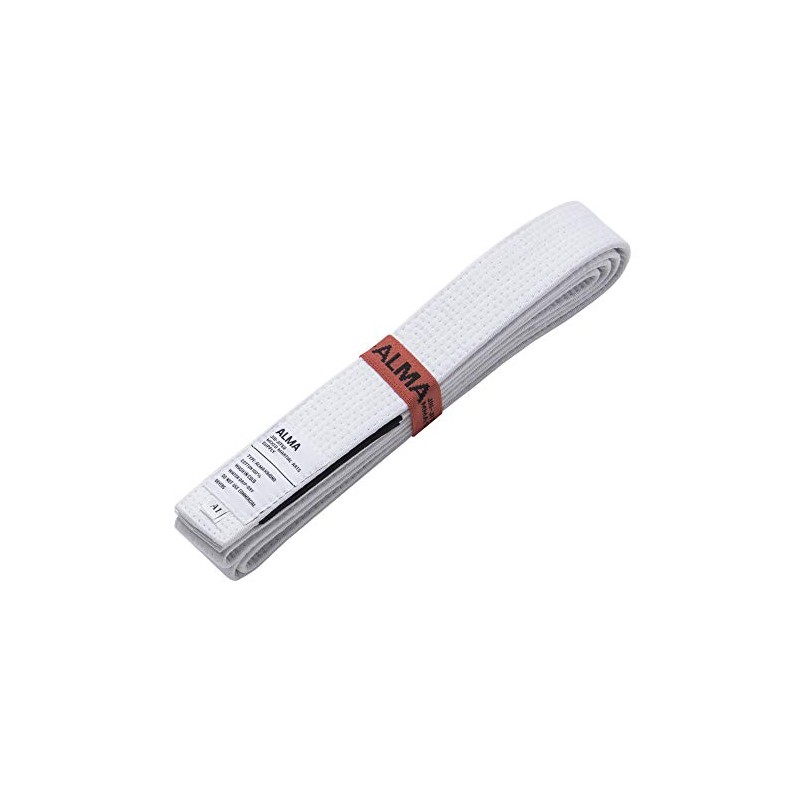 ALMA Jiu Jitsu Belt ALO-A1-WH White A1
