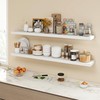 Acovy 55 Inch Floating Shelves, 9.3" Deep Floating Shelf Wall