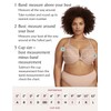 Glamorise Full Figure Plus Size Front-Closure T-Back Wonderwire Bra Underwire