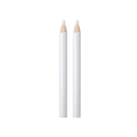 Miaija 2 Pieces White Nail Pencil Nail Whitening Pencils French Art Manicure Pen DIY Dot Line Pattern Nail Art Supplies