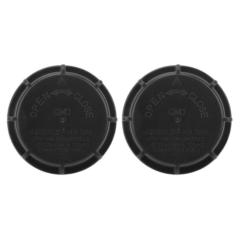 1 Pair Headlight Bulb Dust Cover, Headlight Dust Cap 921402D000