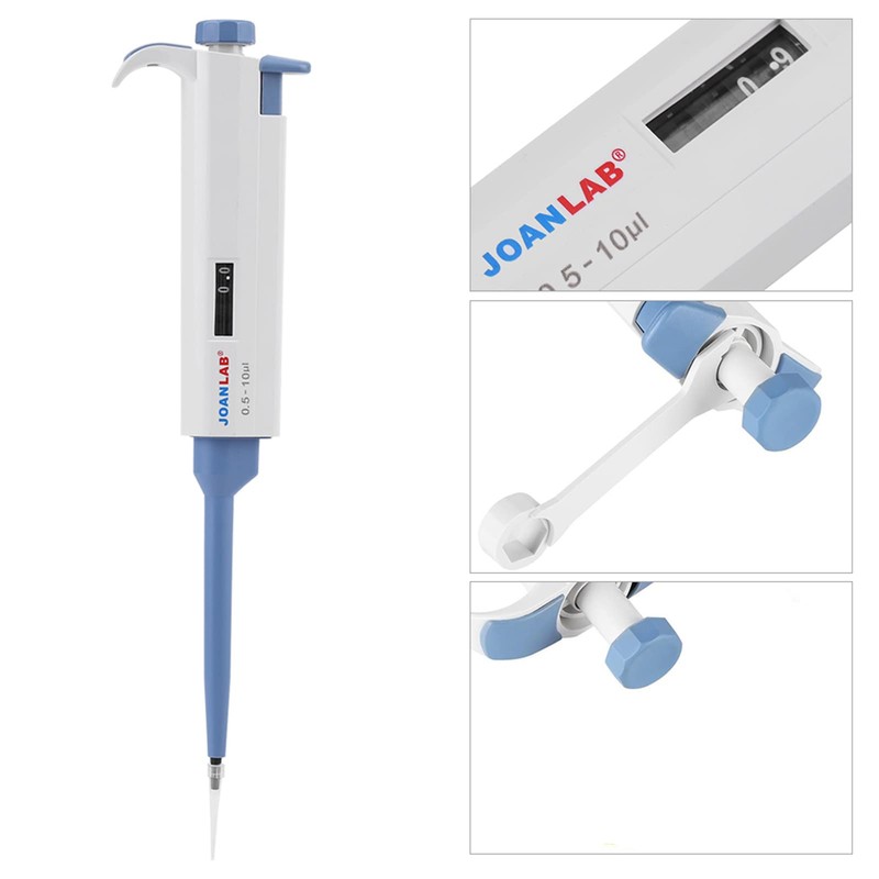 Micropipeta de Laboratorio, Micropipeta de Volumen Ajustable de un Solo