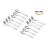 EXZACT 12-Piece Children's Stainless Steel Cutlery Set - 6 Forks,