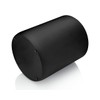 Essentra Home Matte Black Wastebasket Recycling Bin for Office, Trash