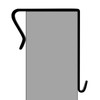 Funrous Over The Door Hook Panel Wall Metal Cubicle Picture