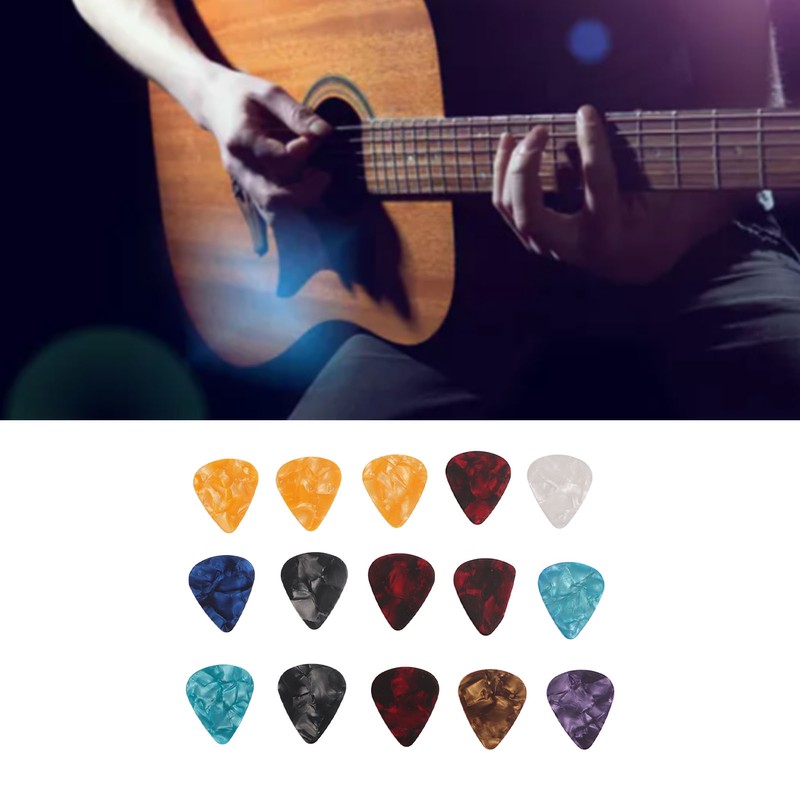 Guitar Pick Bag Set Large Space Waterproof Good Protection EVA