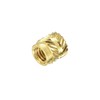 sourcing map Knurled Insert Nuts, 120Pcs M4 x 6mm L