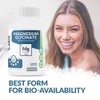 Pure Magnesium Glycinate 425mg, 100% Chelated, 60 Capsules – Made