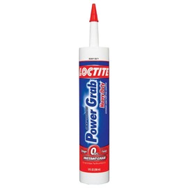 Loctite Power Grab Heavy-Duty Instant Grab 9 oz. Latex Construction Adhesive White Cartridge (12-Pack) 2032666