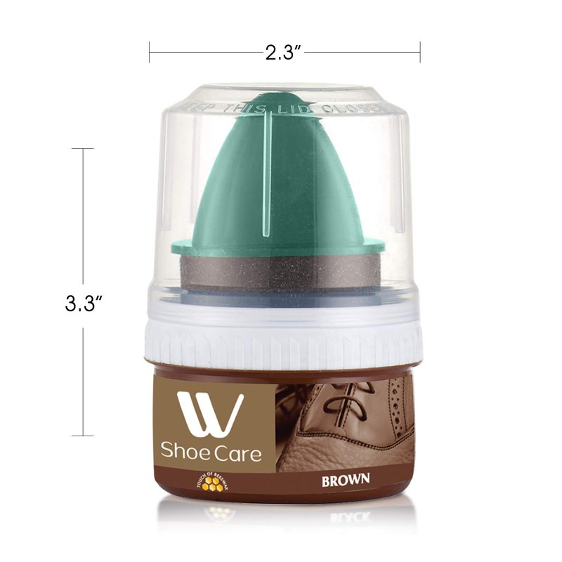 Instant Shine Brown Shoe Cream Polish, 50ml