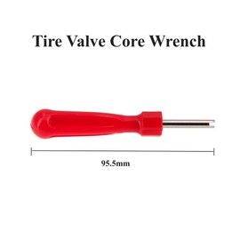 ROYWOO 1 Piece Valve Wrench for Tyre Valves, Valve Core Remover for All Standard Wheel Valves of Car Tyres, Single Head Tyre Valve Removal Tool