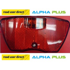 Alpha Plus XH48 Carrier/Luggage Rack Fitting LED Rear Bike/Cycle Light