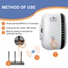 WiFi Booster,Wifi Extender Booster with 300Mbps 2.4GHz Fast Internet Relay