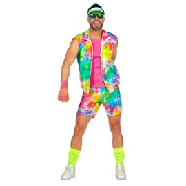 WILBERS & WILBERS 5931-M Aerobic Fitness Outfit, Men, Multicoloured, M
