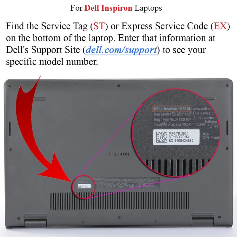 mCover Case Compatible ONLY for 2021-2023 15.6" Dell Inspiron 15