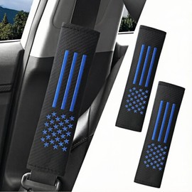 2PC Car Seat Belt Covers Pads,Seat Strap Pads,Royal Blue