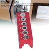 Round Wood Dowel Jig, Aluminum Alloy Drill Guide Block for