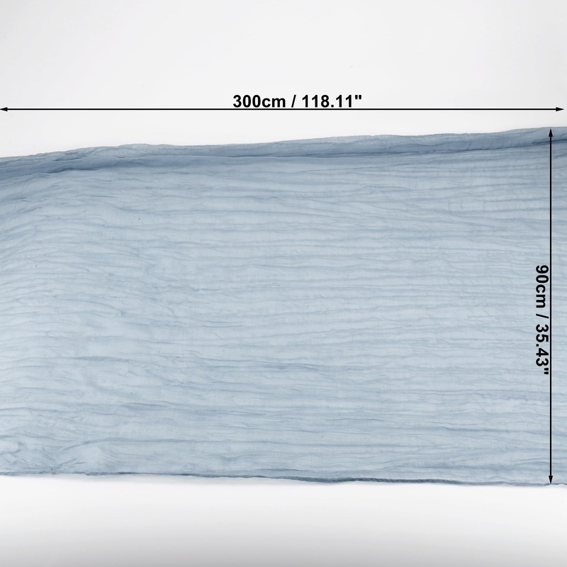 CAPASTEC Cheesecloth Table Runner, Bohemia Rustic Cheesecloth Table Runner for