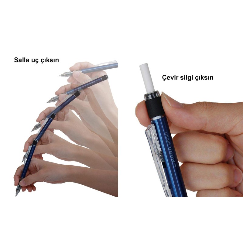 Tombow Mechanical pencil MONO graph 07 neon yellow - 0.7