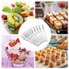 30 Pack Appetizer Dessert Forks, Stainless Steel Mini Salad Fruit
