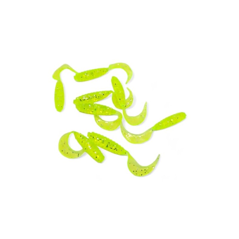 FISHIN ADDICT Twist Tail Grub Worm | Soft Plastic Perch