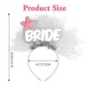 JAKAWIN Bride Wedding Veil Headband White Tulle Hair Band Starfish