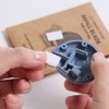 Snail Unboxing Cutter - Sustainable Ceramic Blade Box Cutter (Green)