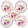 Spa Party Thank You Sticker Labels - Girls Party Favor