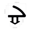 ExtrudaSeal F136 Flipper Gasket Replacement Window Door Draught Excluder Seal